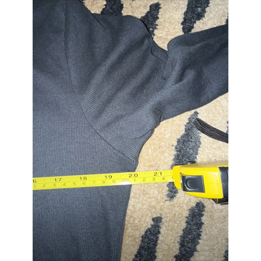 Levi's vintage  Black Long Sleeve Thermal Shirt‎ Size XL Crew Neck Y2K (3903)